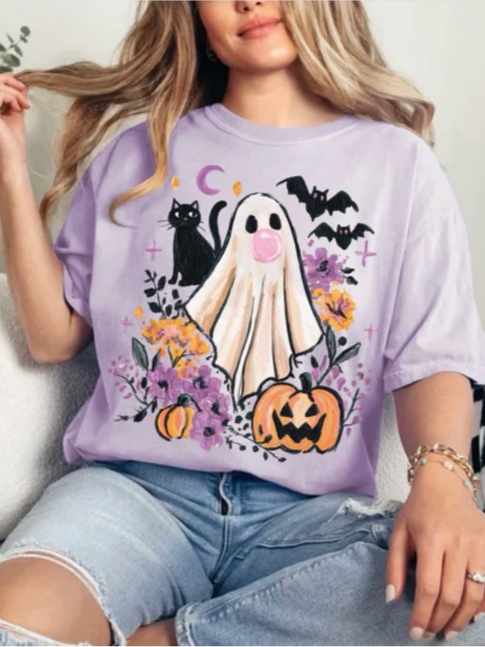 Ghost Bubble Graphic Tee